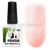 Гель-лак PANDA 525 (бледный розовый, серебристые блестки) 8.7г