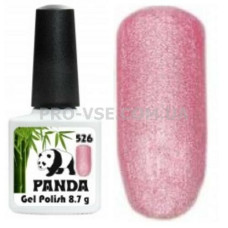 Гель-лак PANDA 526 (светлый розовый, микроблеск) 8.7г