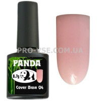 PANDA Cover Base 04 Камуфлирующая цветная база Розово-бежевая натуральная каучуковая 8.7 г