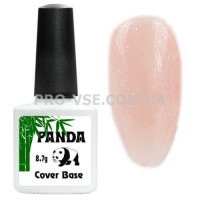 PANDA Cover Shimmer Base 23 Цветная база розово-бежевая с шиммером 8.7 г