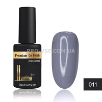 Гель-лак LUMINA lux №011 холодный серый, эмаль 8мл