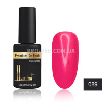 Гель-лак LUMINA lux №089 яркий малиново-розовый, эмаль 8мл