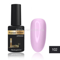Гель-лак LUMINA lux №102 молочный лавандовый, эмаль 8мл