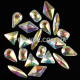 Стразы фигурные Crystal AB МИКС 10шт