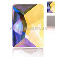 Стразы фигурные Crystal AB Прямоугольник 2шт 4*6 мм EsVorp