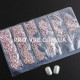 Стразы SS3 - SS10 Pink opal Розовый опал Микс размер EsVorp 1440 шт 