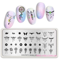 Пластина для стемпинга BornPretty Mandala L001