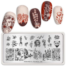Пластина для стемпинга BornPretty PureWorld L002