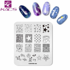 Пластина для стемпинга KADS MINI 009