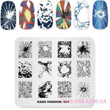 Пластина для стемпинга KADS FASHION 041