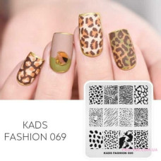 Пластина для стемпинга KADS FASHION 069