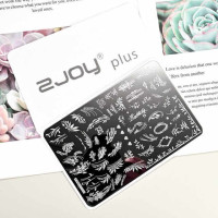 Пластина для стемпинга ZJOY-plus 077