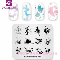 Пластина для стемпинга KADS FASHION 029