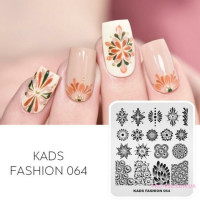 Пластина для стемпинга KADS FASHION 064