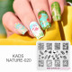 Пластина для стемпинга KADS NATURE 020