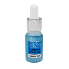 Олія Кокосова для нігтів та кутикули ароматизована Cuticule Oil Coconut Sea Blue M-in-M 10мл