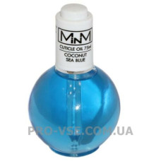 Олія Кокосова для нігтів та кутикули ароматизована Cuticule Oil Coconut Sea Blue M-in-M 75 г