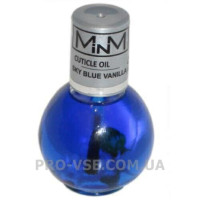 Олія Ванільне для нігтів та кутикули із сухоцвітами Cuticule Oil Vanilla Sky Blue M-in-M 11.5 г
