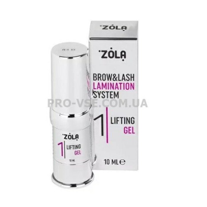 ZOLA Склад для ламінування 01 Lifting gel 10 мл