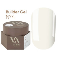 VALERI Builder Gel 004 Milk 15мл