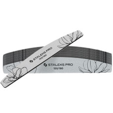 STALEKS Пилка для нігтів мінеральна півмісяць EXPERT 40 150/180 грит NFE-40-150/180-25