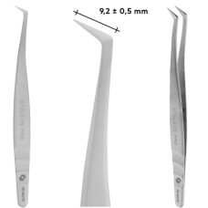 Пінцет для вій STALEKS PRO EXPERT 40 TYPE 12 чобіток 65` TE-40/12