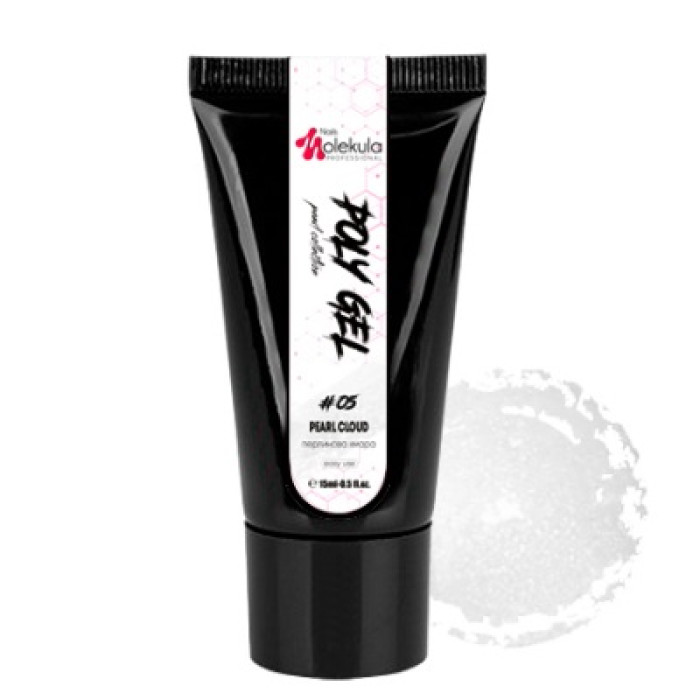 MOLEKULA POLY GEL №05 PEARL CLOUD (ПЕРЛИНОВА ХМАРА) 30мл