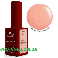 ATICA Камуфлююча база з шимером Peach Shimmer 15мл