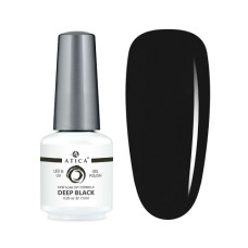 ATICA Гель лак GPM002 Deep Black 7,5 мл