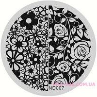Диск для стемпинга NicoleDiary ND 007