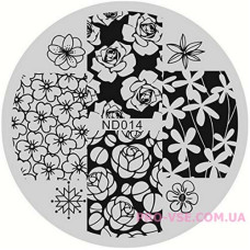 Диск для стемпинга NicoleDiary ND 014