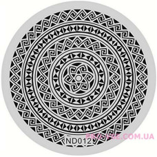 Диск для стемпинга NicoleDiary ND 012