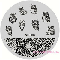 Диск для стемпинга NicoleDiary ND 003